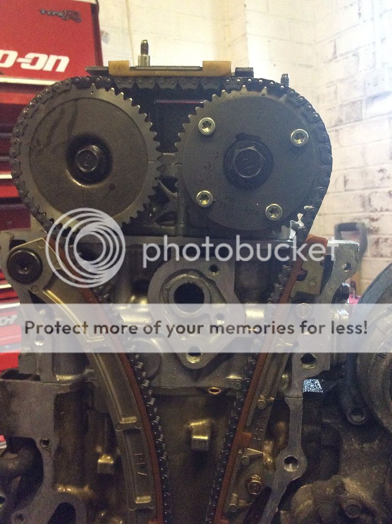 K20/K24 timing chain to tight on install Honda / Acura K20a K24a