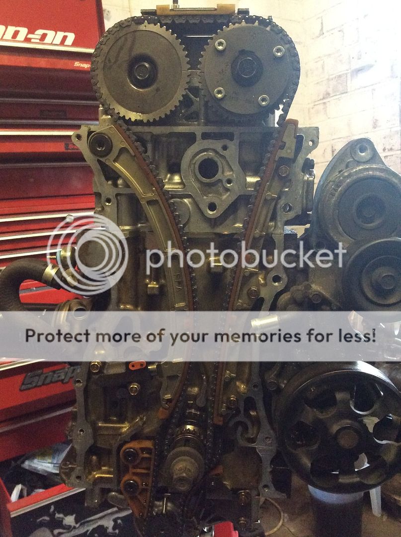 K20/K24 timing chain to tight on install Honda / Acura K20a K24a