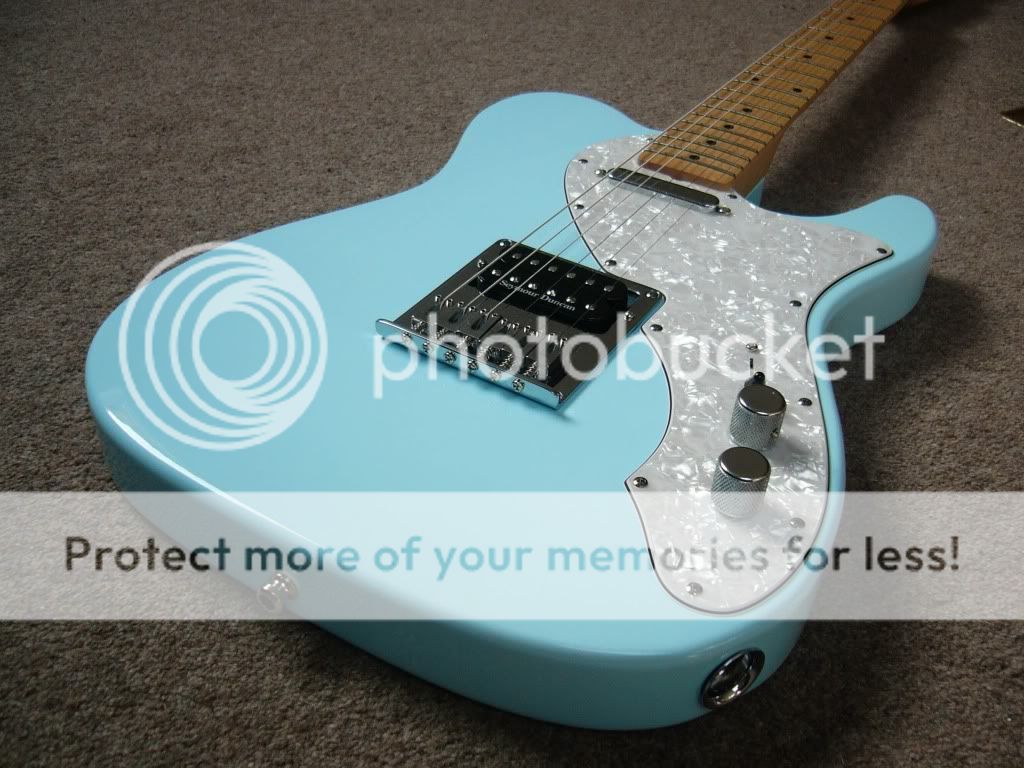 Solid body Telecaster with Thinline pickguard... The Gear Page