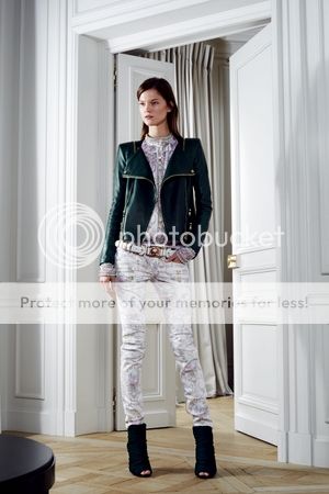 Balmain pre-fall 2012 lookbook
