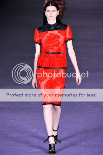 Christopher Kane fall winter 2012 runway collection