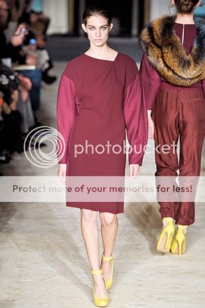 Roksanda Ilincic fall winter 2012/13 runway show