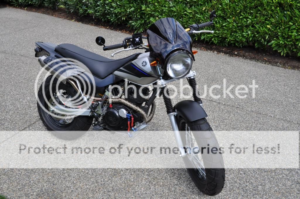 Round Headlight Conversion TW200 Forum