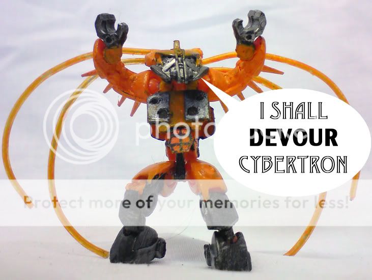 World's Smallest Transforming Unicron By Mykl ~World's Smallest Transforming Unicron By Mykl~